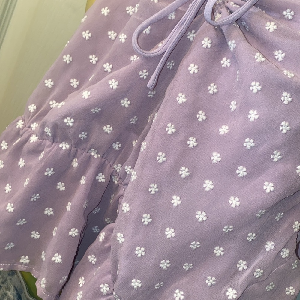 Miami Lavender Floral Tank Top - Picture 10 of 10